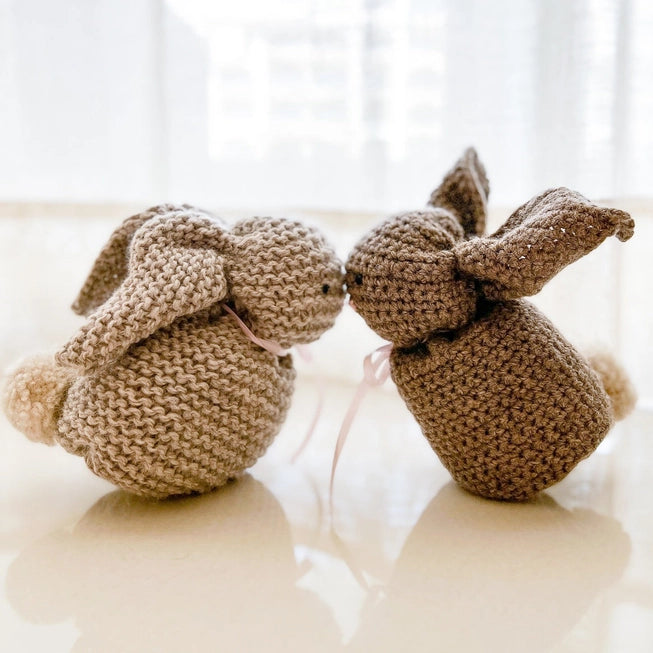 Easy Bunny Kit - Knit by Flax & Twine