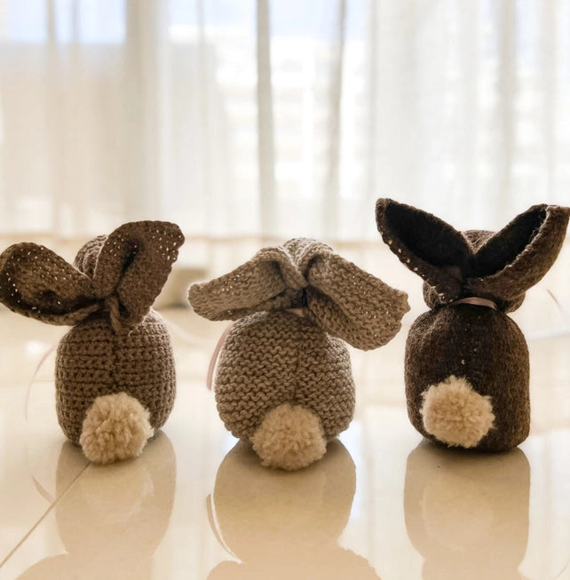 Easy Bunny Kit - Knit by Flax & Twine