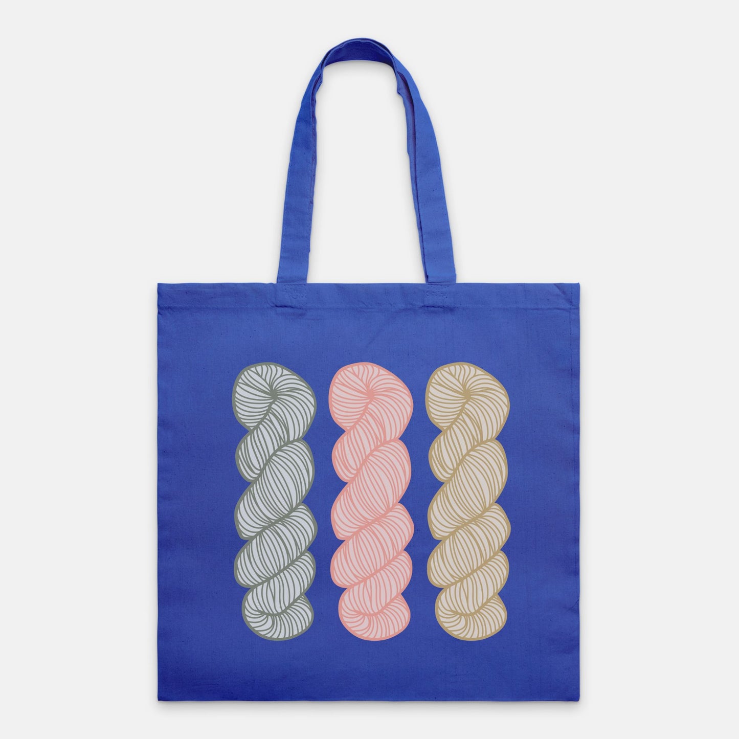 Yarn Trio Lightweight Tote Bag - Stylish, Practical, and Perfect for Yarn Enthusiasts