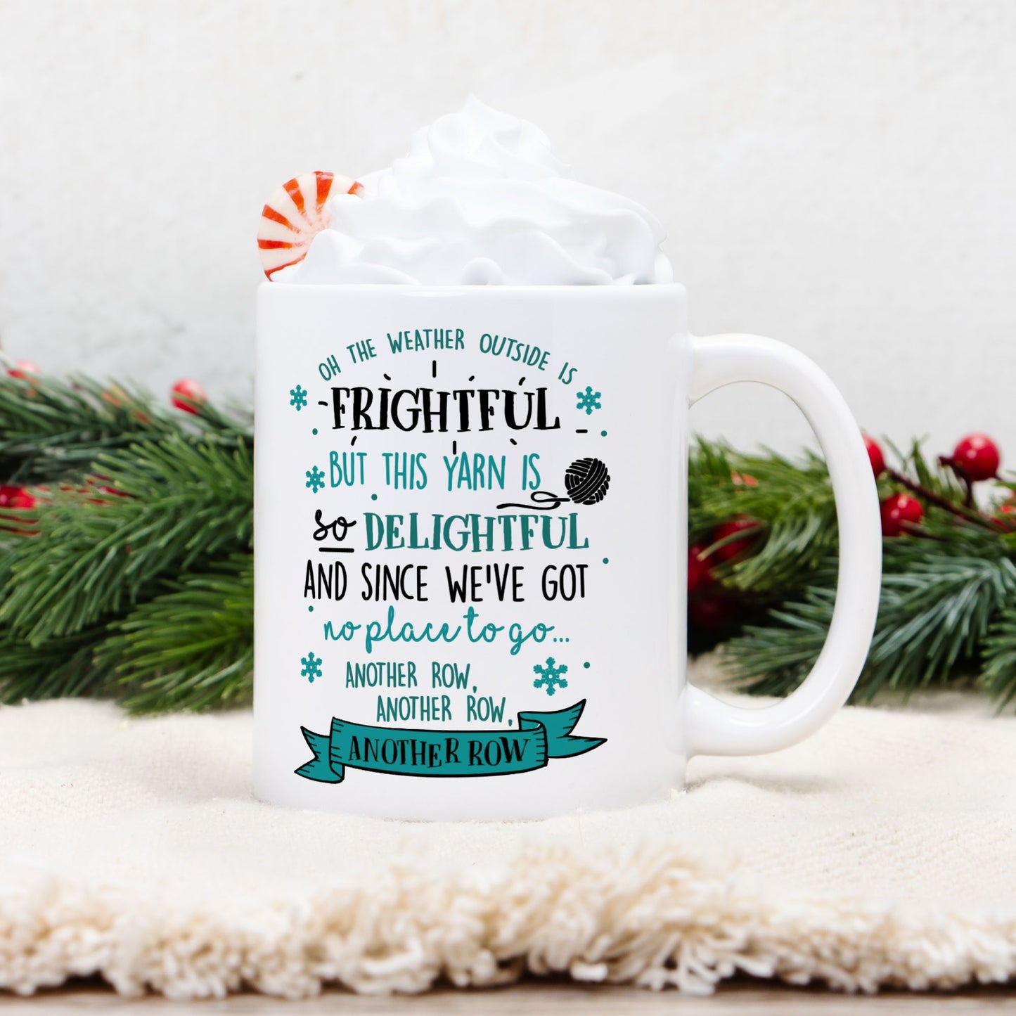 Cozy Rows Mug 11oz