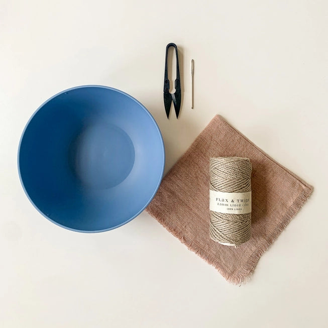 Adeline Linen Dish Kit by Flax & Twine