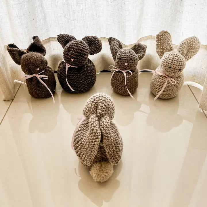 Easy Bunny Kit - Knit by Flax & Twine