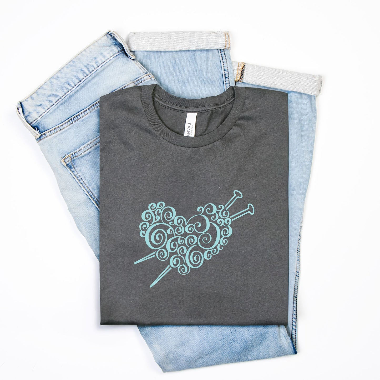 Woolly Whimsy Tee  – Comfort, Style, and Knitting Love Combined!