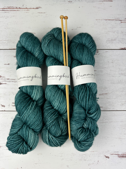 Blue Spruce by Hummingbird Yarn Company
