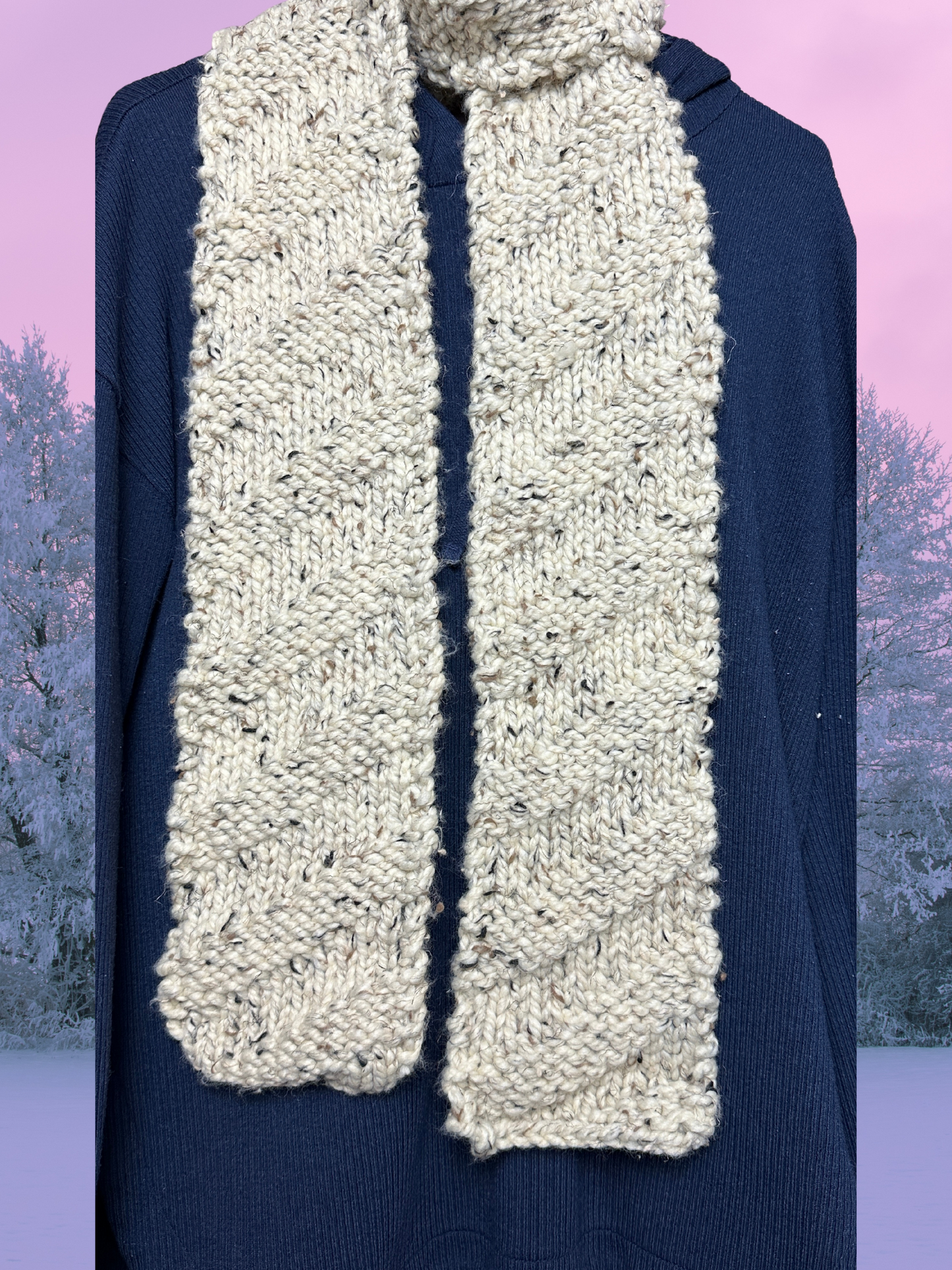 Darling Diagonals Scarf