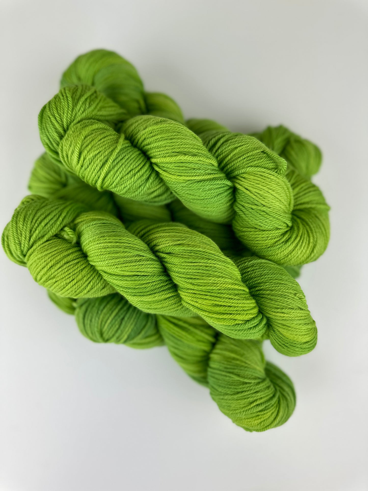 Budding Leaves - 100% Extra Fine Superwash Merino Wool 19.5 micron