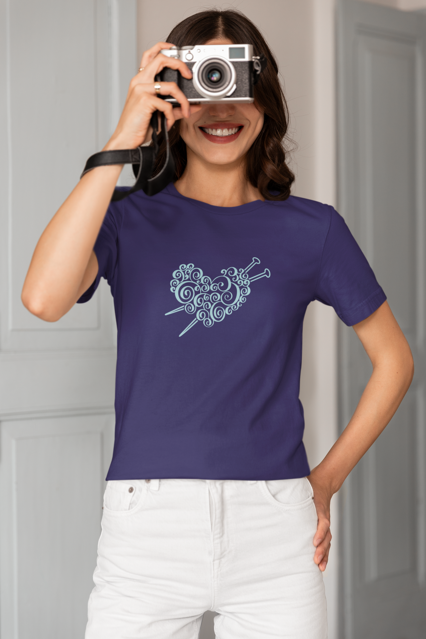 Woolly Whimsy Tee  – Comfort, Style, and Knitting Love Combined!