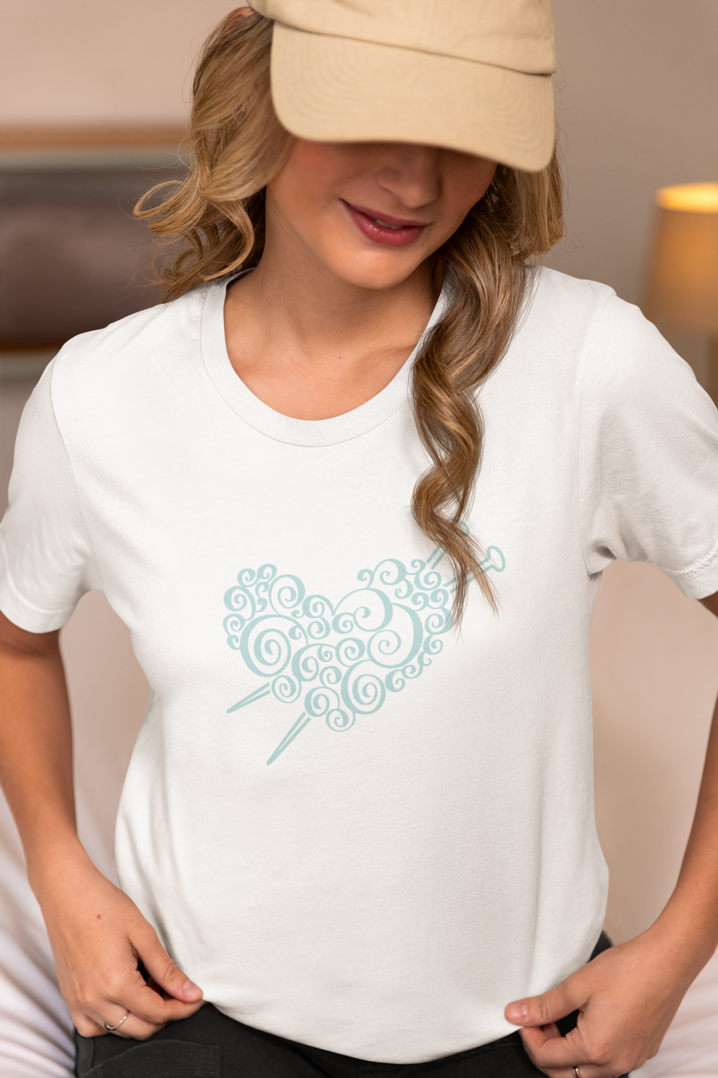 Woolly Whimsy Tee  – Comfort, Style, and Knitting Love Combined!