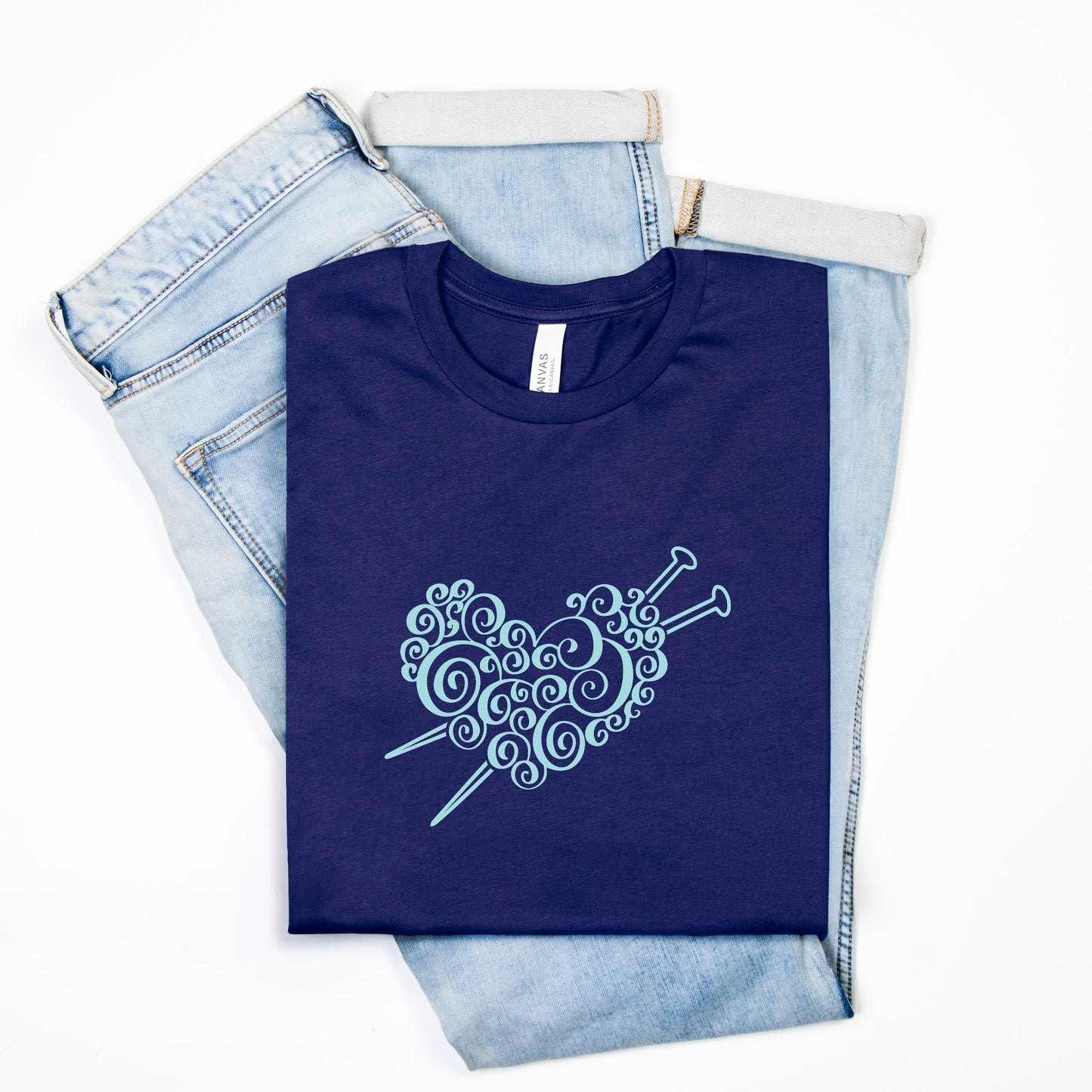 Woolly Whimsy Tee  – Comfort, Style, and Knitting Love Combined!