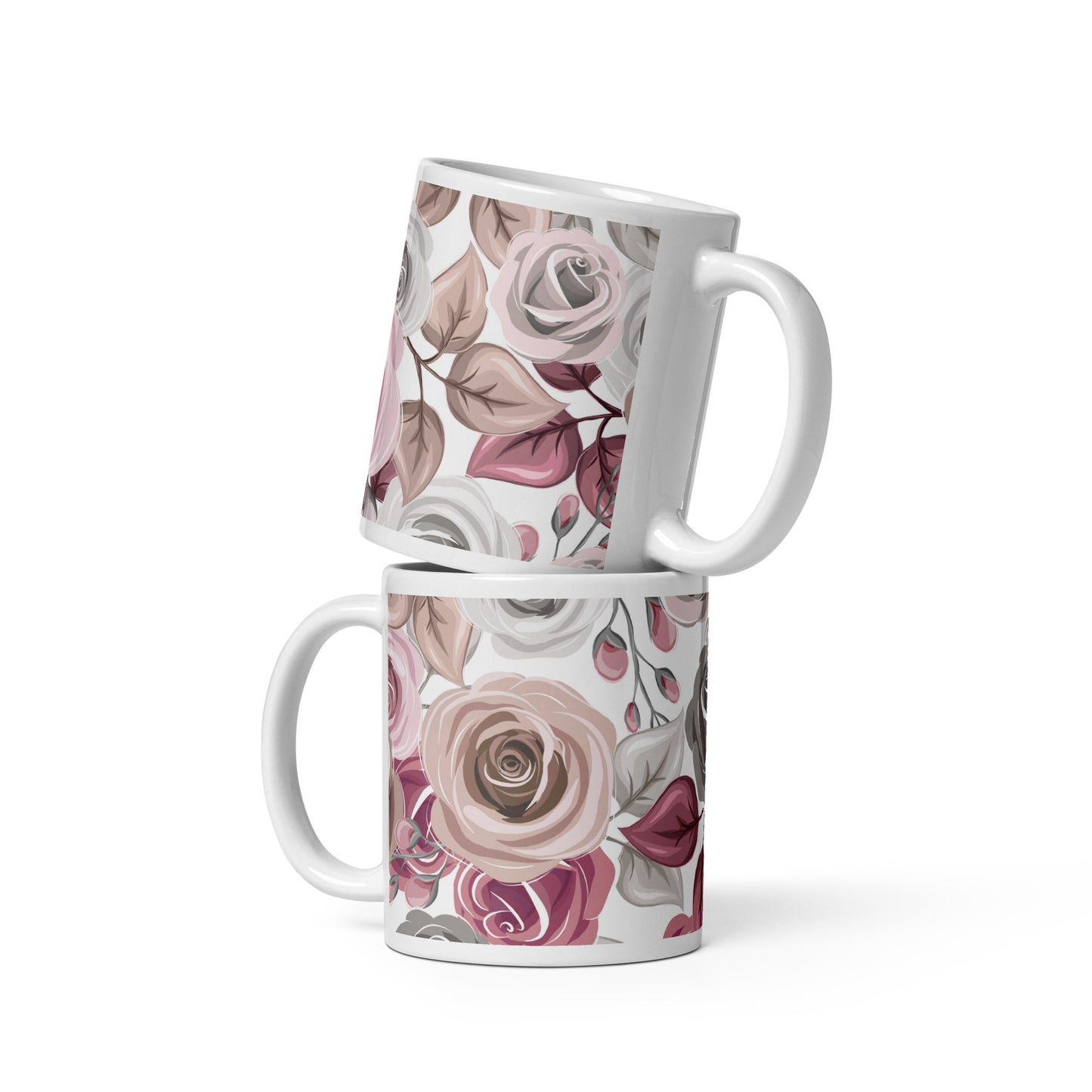 Charming Roses Mug 11oz, 15oz